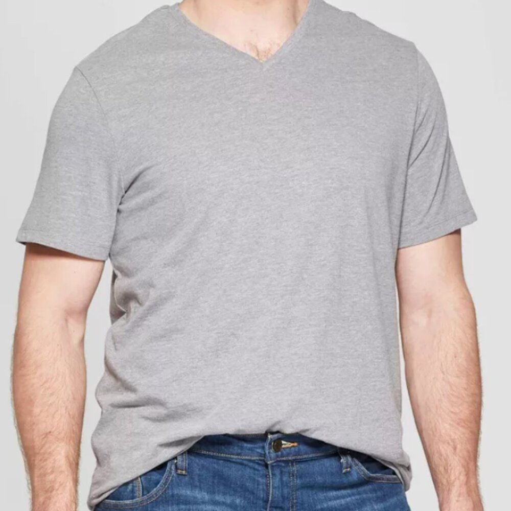 Men's Every Wear Short Sleeve V-Neck T-Shirt
